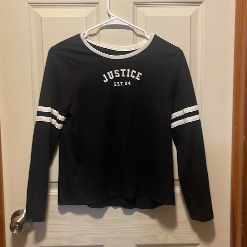 Justice long sleeve t shirt 14/16